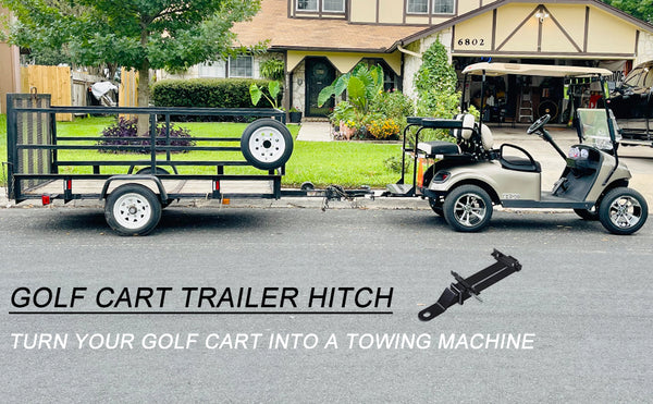 Can a golf cart tow a trailer?