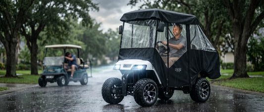Can You Drive a Golf Cart in the Rain? Safety Tips & Best Accessories