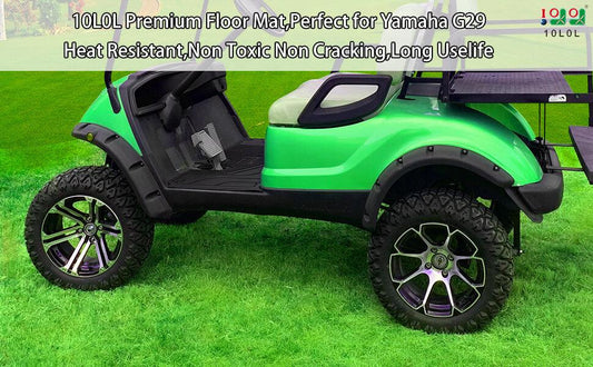 Elevate Your Golf Cart's Interior with 10L0L Golf Cart Floor Mats