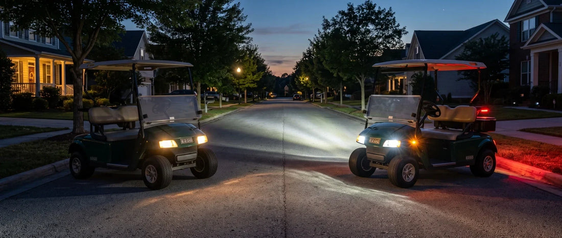 EZGO TXT LED Light Upgrade Guide: Headlights, Taillights & More
