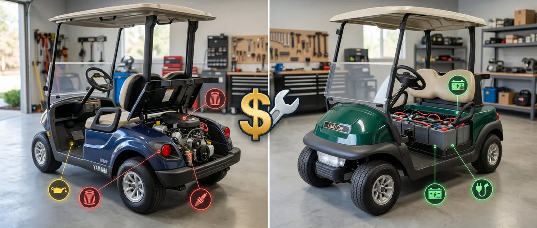 Gas vs Electric Golf Cart Maintenance: What's Really Different?