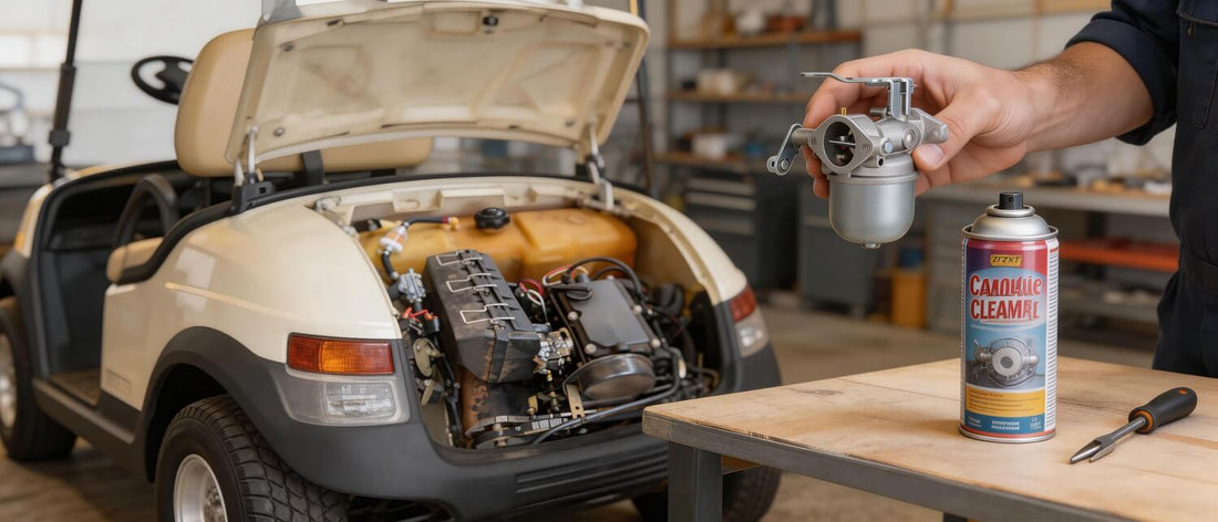 Golf Cart Carburetor Problems (Starts Then Dies Fix)