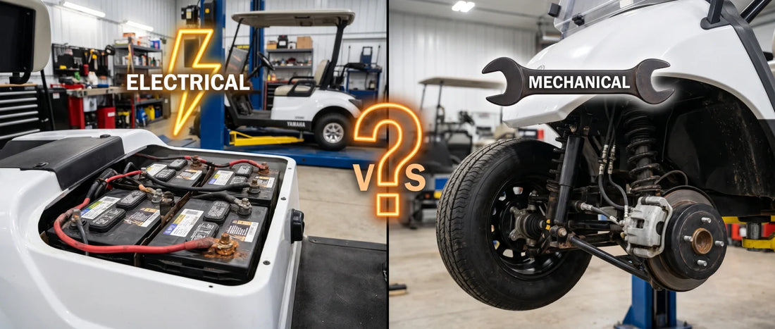 Golf Cart Electrical vs Mechanical Problems: How to Tell the Difference