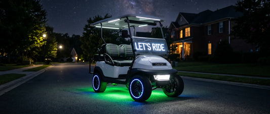 Golf Cart LED Lighting Ideas: Creative Ways to Light Up Your Ride