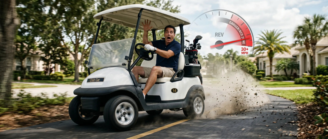 Golf Cart Full Speed in Reverse? Here’s Why
