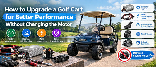 How to Upgrade a Golf Cart for Better Performance Without Changing the Motor