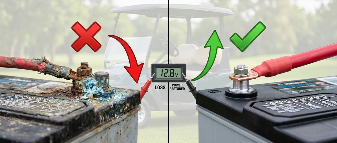 Golf Cart Power Loss Explained: Voltage Drop, Resistance & What Causes It