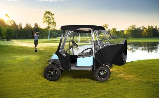 Golf Cart Cover with Doors