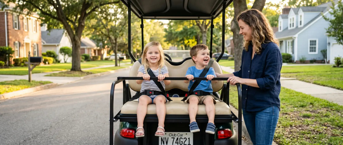 Golf Cart Rear Seat Safety: What Every Owner Should Know