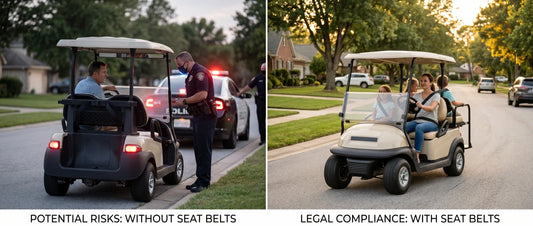 Golf Cart Seat Belt Laws Explained: When Are Seat Belts Required?