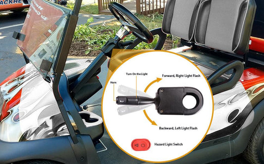 golf cart Turn signal switch Importance for road legal golf carts - 10L0L