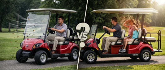 Golf Cart Windshield vs Roof Extension: Which Upgrade Is Right for You?
