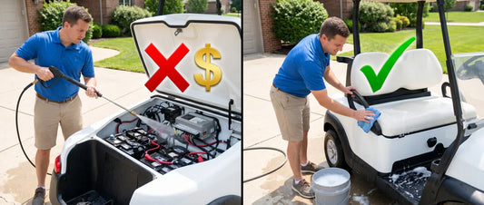 Golf Cart Cleaning Mistakes That Cause Expensive Damage