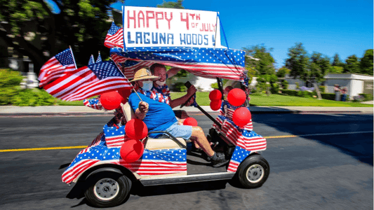 How to Decorate a Golf Cart for a Parade ? Example Chirstmas Day ！ - 10L0L