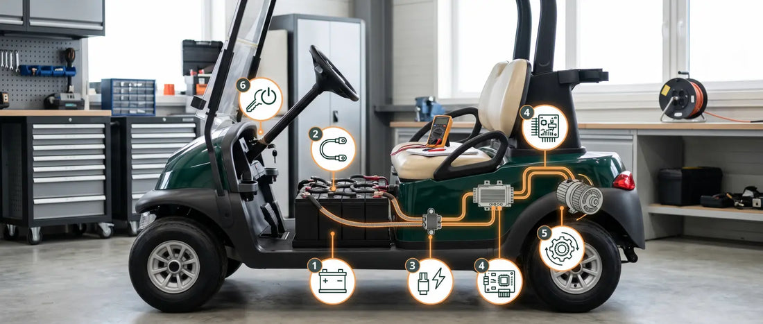 How to Diagnose a Golf Cart Electrical Problem Step-by-Step