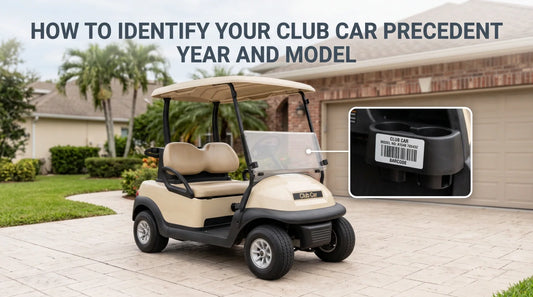 How to Identify Your Club Car Precedent Year and Model