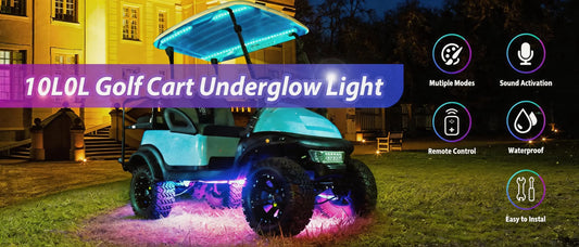 How to Install a Golf Cart Light Bar on the Roof