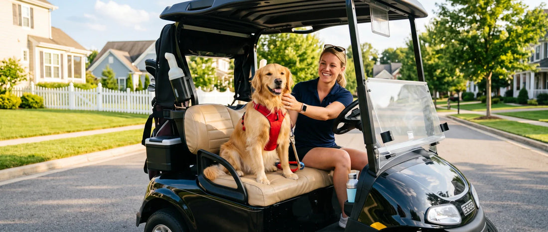 How to Safely Ride Your Golf Cart with Your Dog (A Complete Guide)