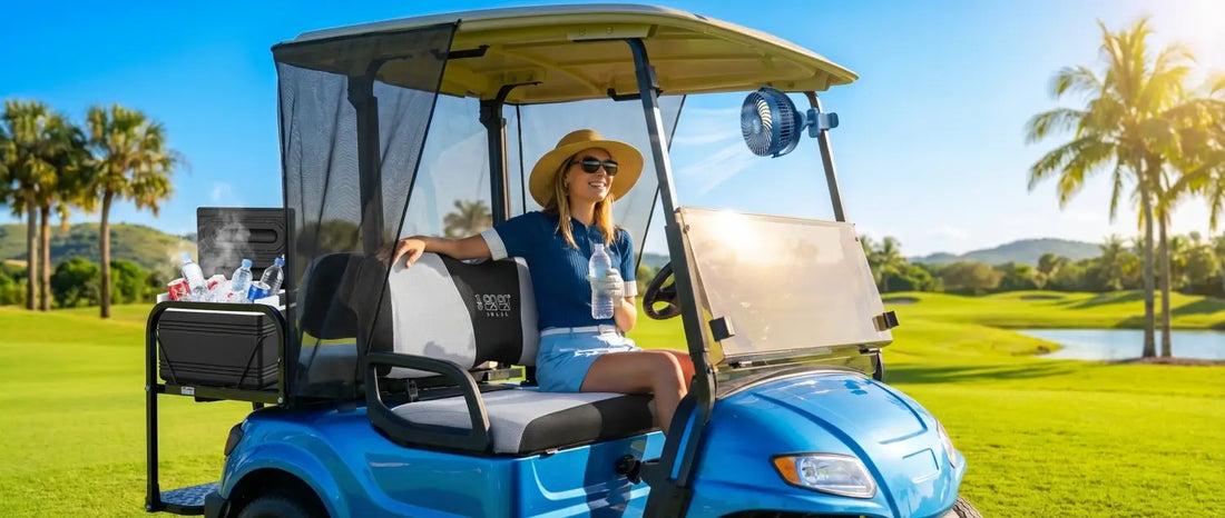 How to Stay Cool in a Golf Cart This Summer (7 Must‑Have Accessories)
