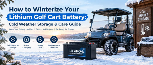 How to Winterize Your Lithium Golf Cart Battery