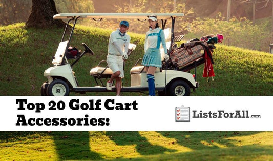 Must Have Golf Cart Accessories Listing - 10L0L