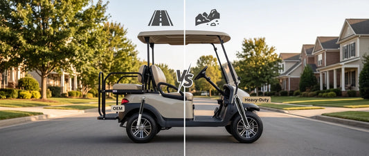 OEM vs Heavy-Duty Golf Cart Shocks: Which Should You Choose?