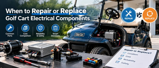 When to Repair vs Replace Golf Cart Electrical Components
