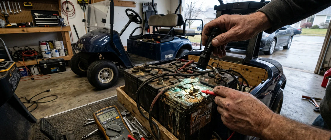 Why Does My Golf Cart Battery Die So Fast? Common Causes + Fixes