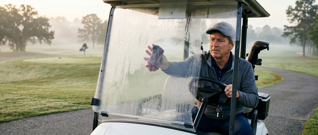 Why Your Golf Cart Windshield Fogs Up (And How to Prevent It)