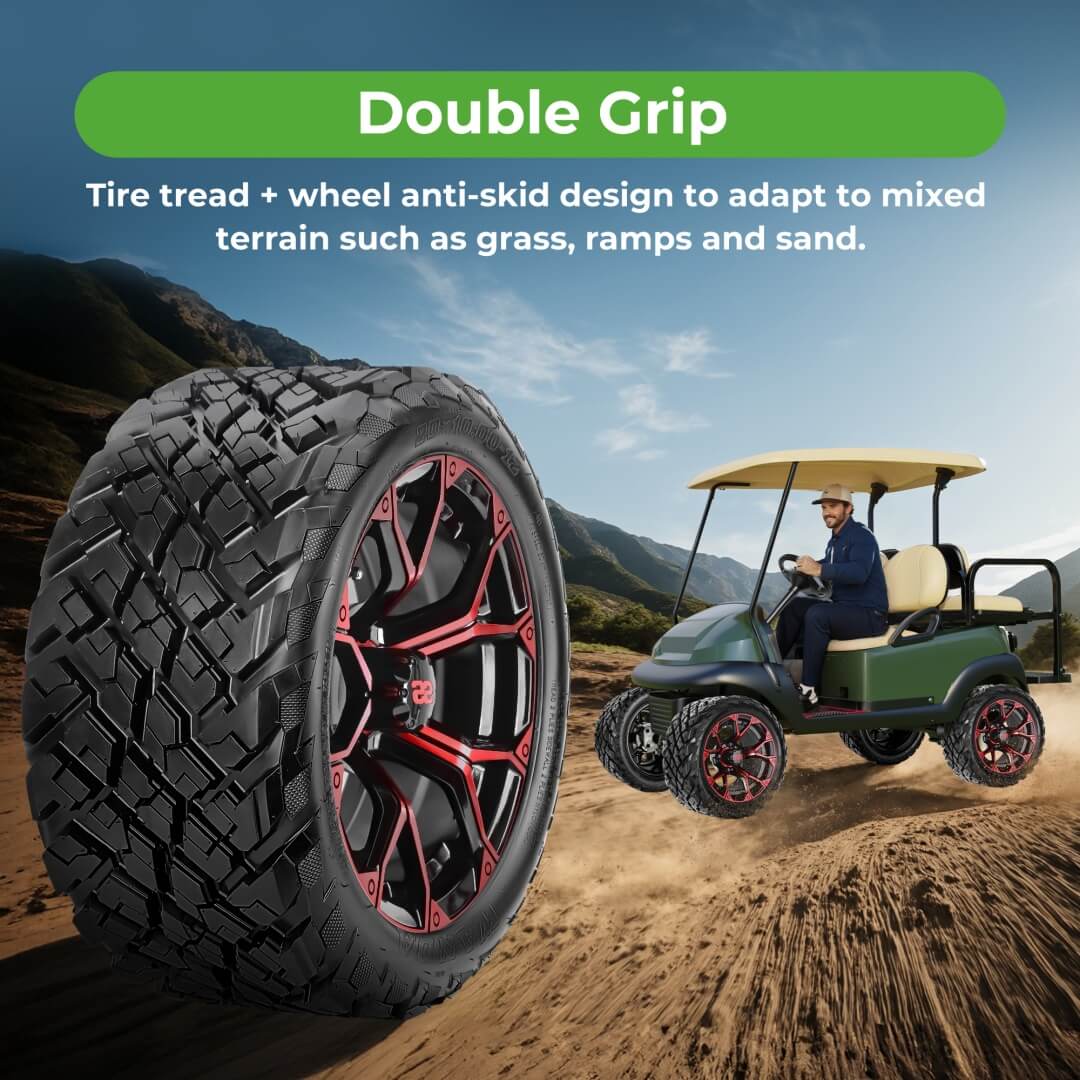 Golf Cart Wheels and Tires
