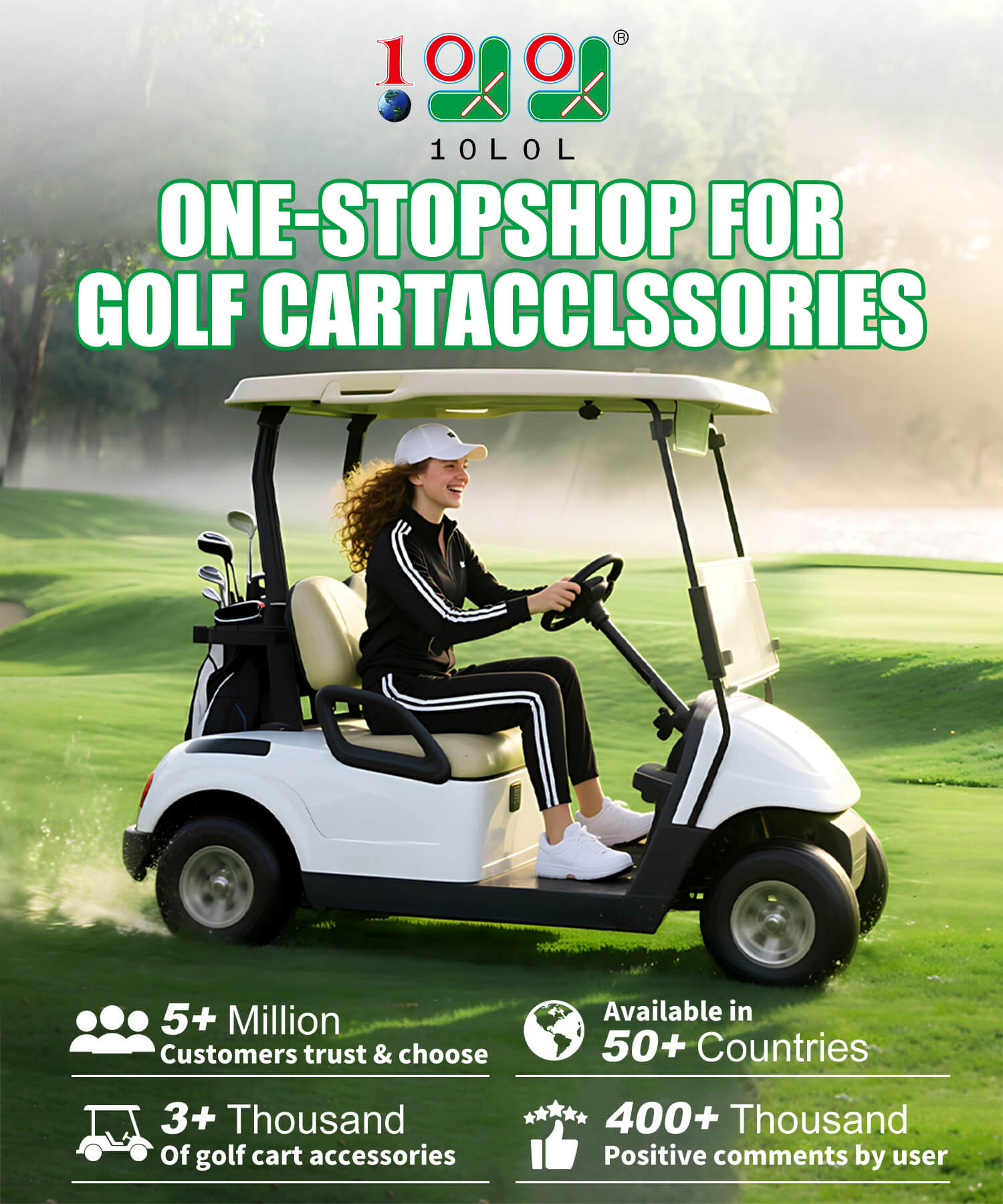 Golf Cart Accessories & Parts for Sale for EZGO Club Car