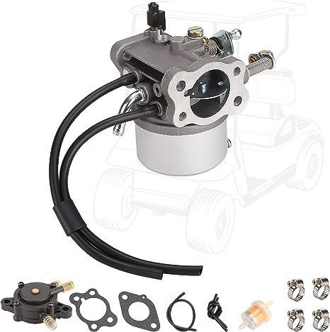 10LOL Golf Cart Carburetor Fuel Pump Kit for EZGO TXT 1991-up 4-Cycle Models