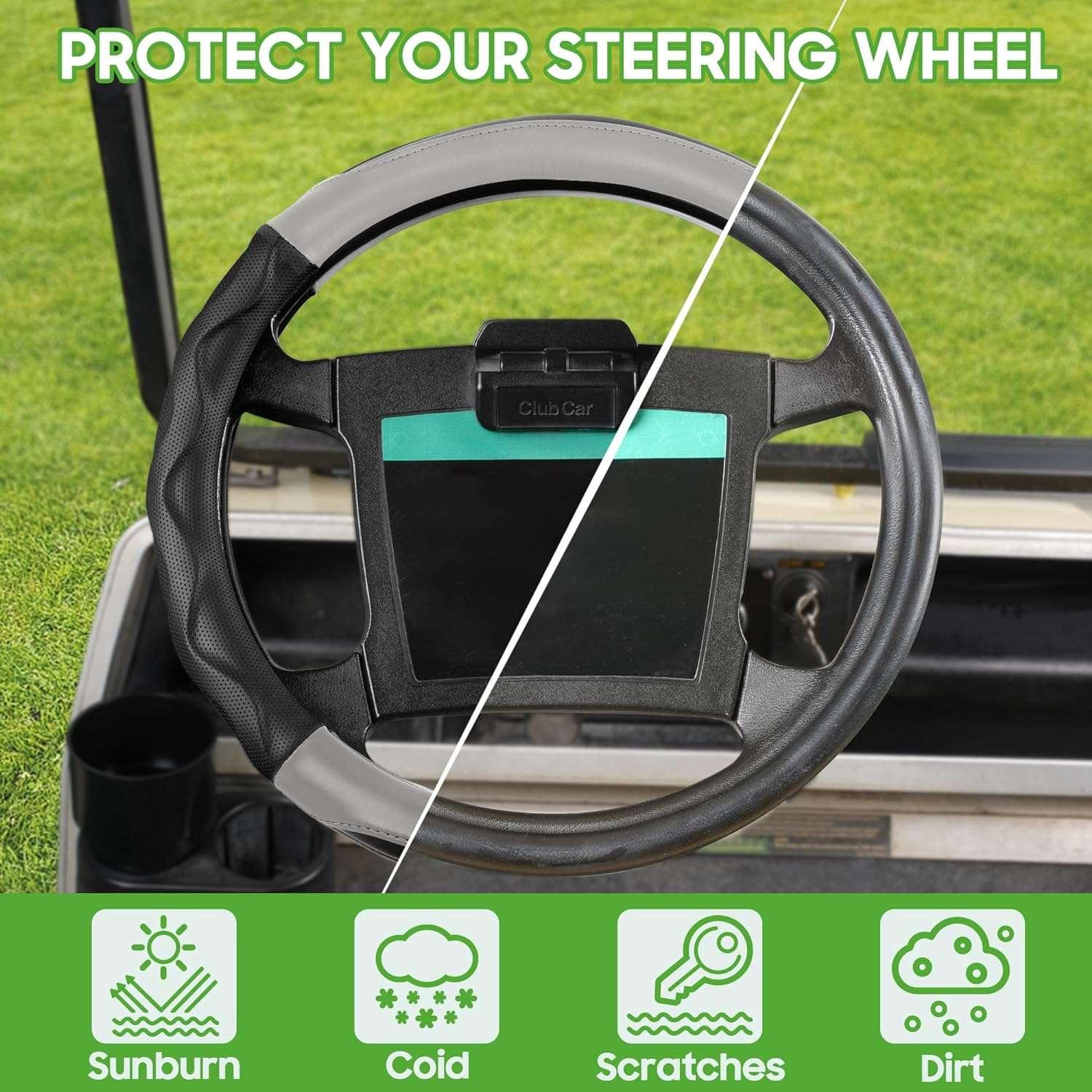  14 Inch golf cart steering wheel covers