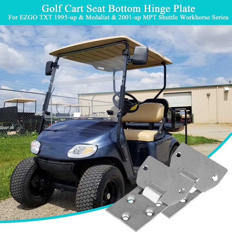 Golf Cart Seat Bottom Hinge Plate for EZGO TXT Medalist 1995-up G&E|10L0L