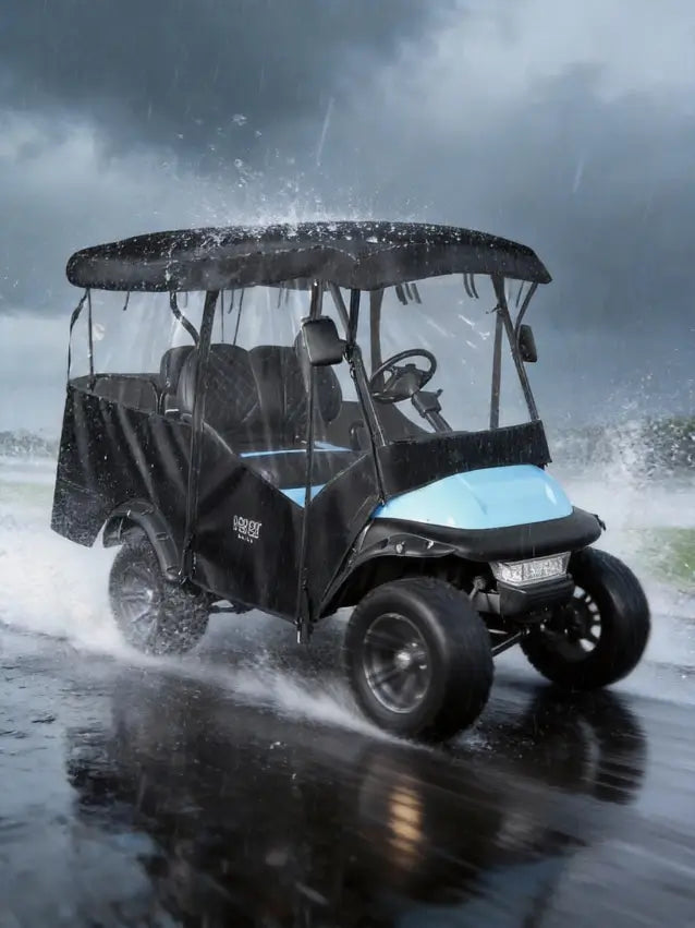 10L0L Golf Cart Enclosure Extended Roof