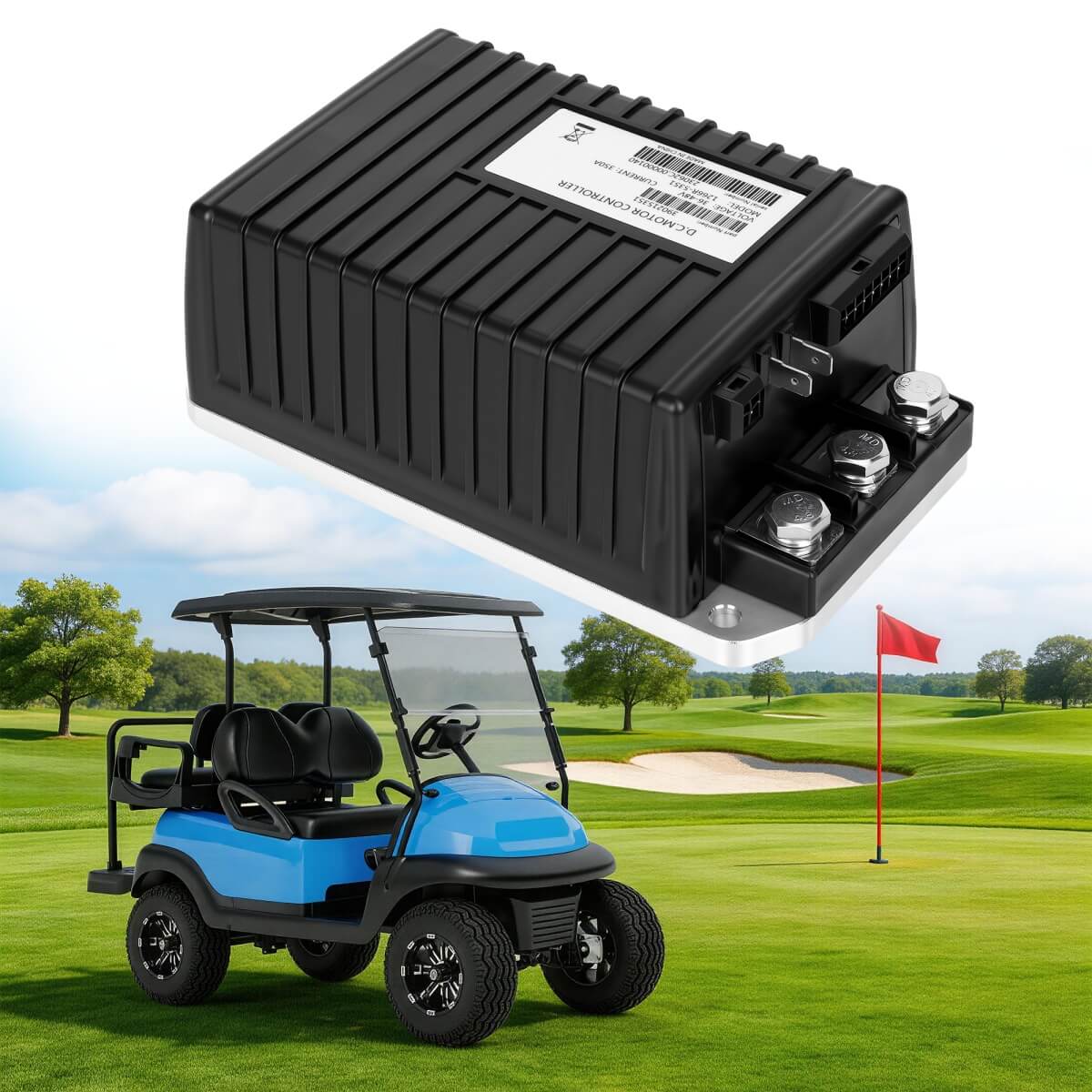 10L0L 48V Golf Cart Motor Controller for Club Car DS Precedent