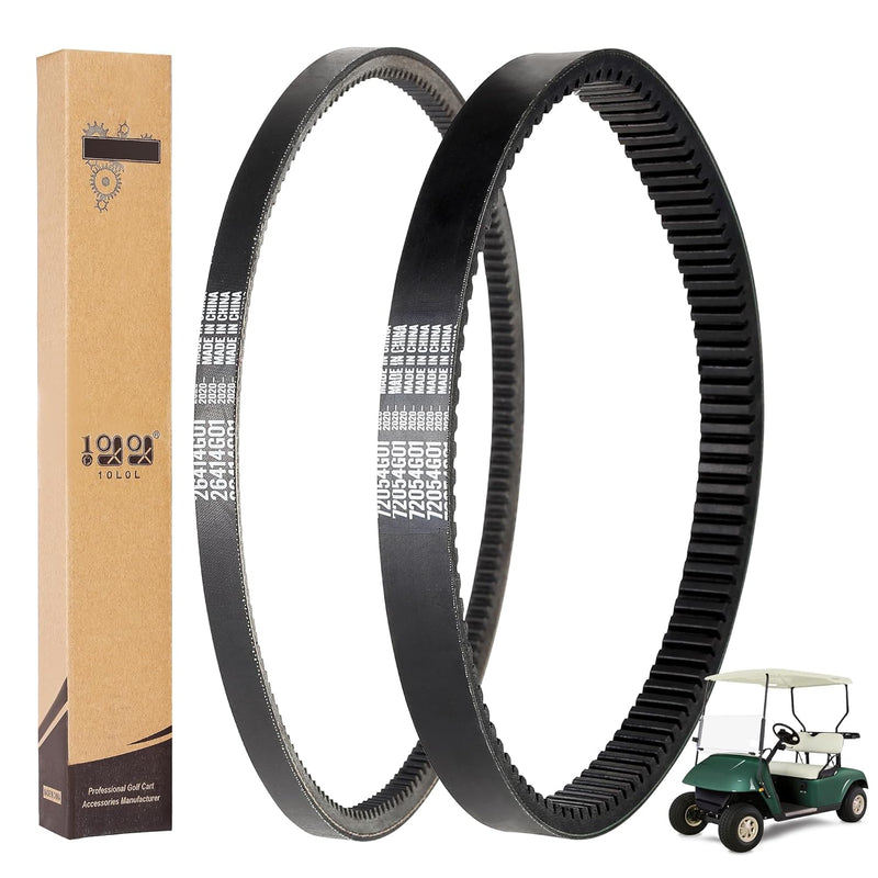 Golf Cart Drive Belt & Starter Generator Belt for EZGO TXT/Medalist/Workhorse