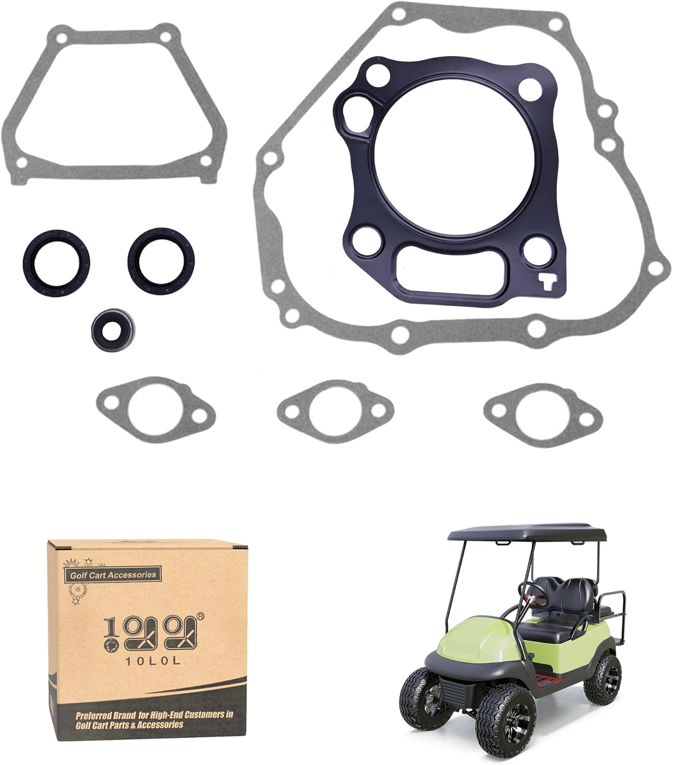 Golf Cart Engine Gasket Seal Ring Kit