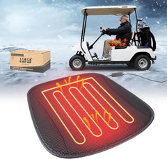 10L0L Heated Golf Cart Seat Cushion