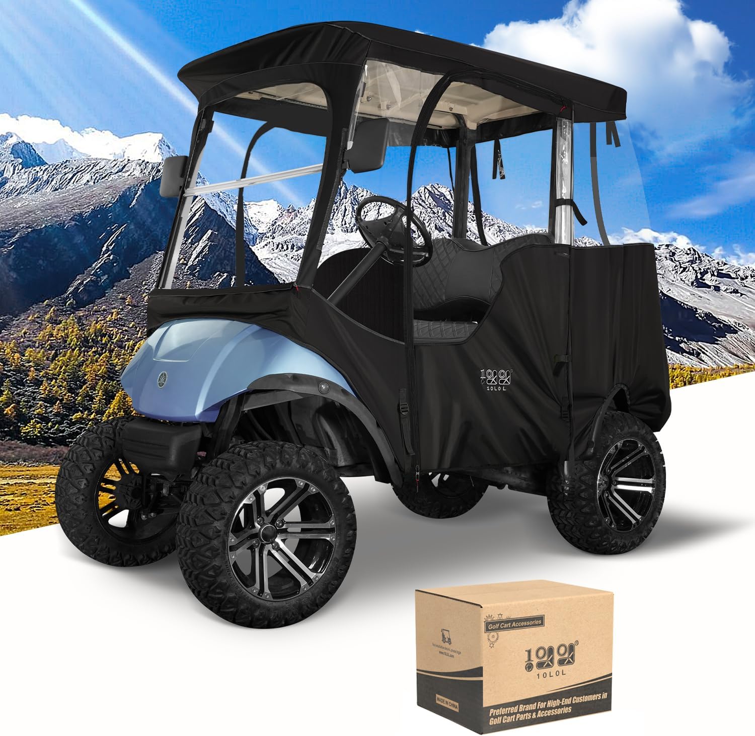 Golf Cart Covers with Doors