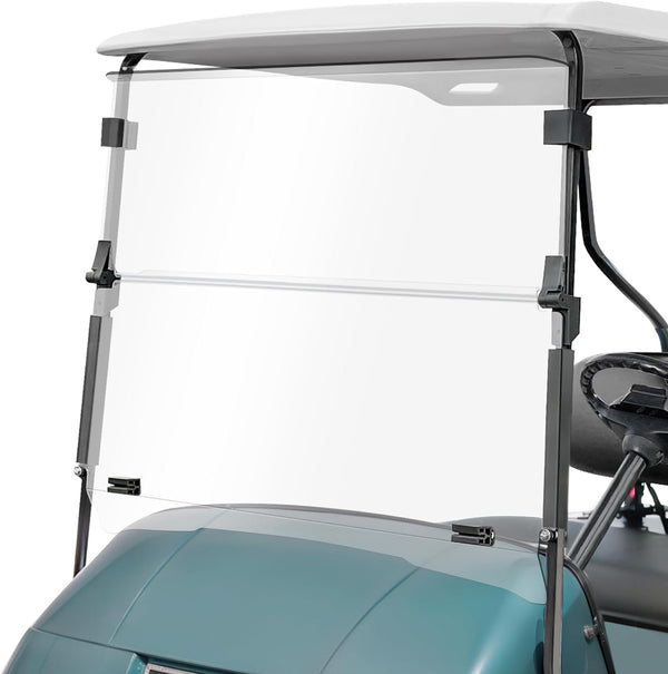 EZ GO TXT 1995-2003 Golf Cart Windshield Transparent Foldable - 10L0L