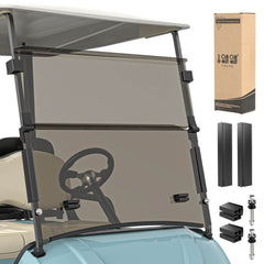 10L0L Golf Cart Windshield for Yamaha Drive 2 Tinted