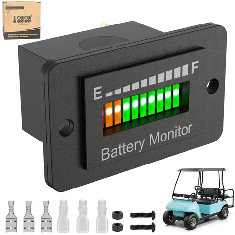 10L0L Golf Cart Battery Gauge