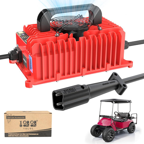 Upgraded 15/18 AMP 36/48 Volt Golf Cart Battery Charger for EZGO Yamaha - 10L0L