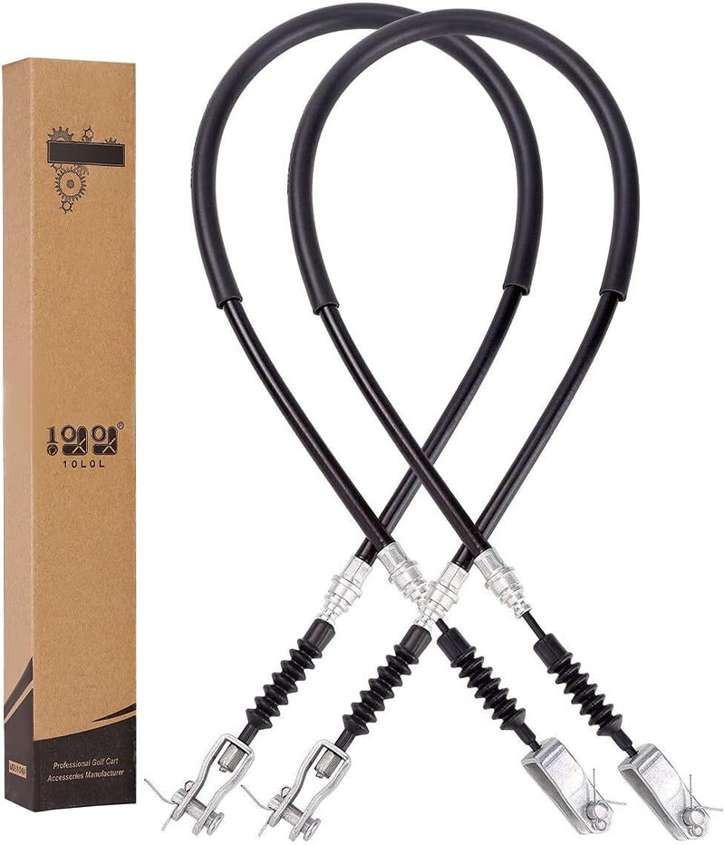 Golf Cart 42 Inch Driver and Passenger Side Brake Cable for Club Car DS 1981-1999 G&E|10L0L