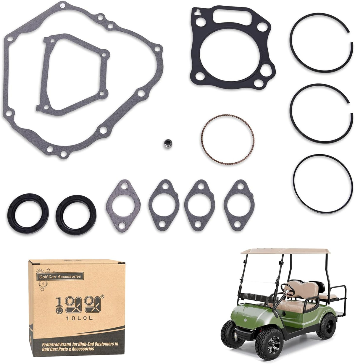 YamahaEngine Gaskets Seals Rings Rebuild Kit