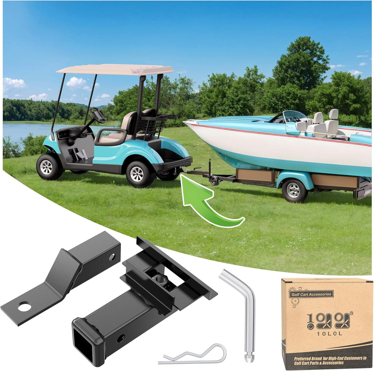  Golf Cart Bumper Hitch