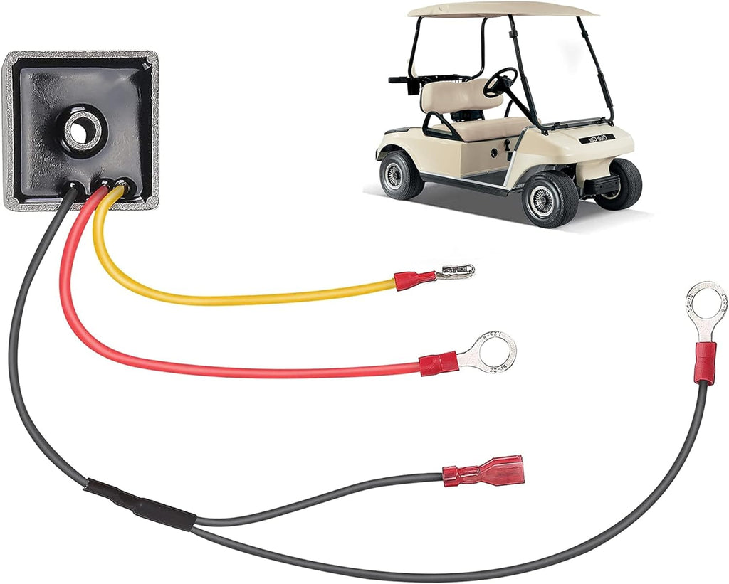 Voltage Regulator Rectifier For Club Car DS & Carryall 1992-Up Gas Golf Carts
