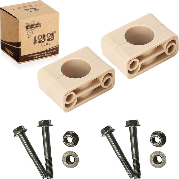 Golf Cart 4PCS Brake Block Mounting Set for Club Car DS and Carryall 1981-up G&E|10L0L
