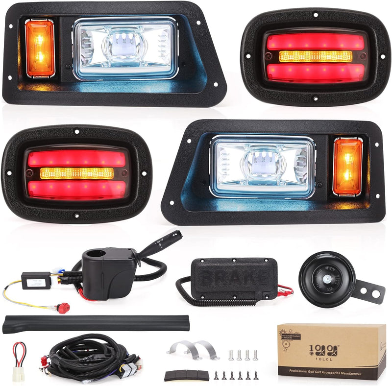 Golf Cart LED Light Kit 12V-48V Daytime Running Light Fits Yamaha Headlights